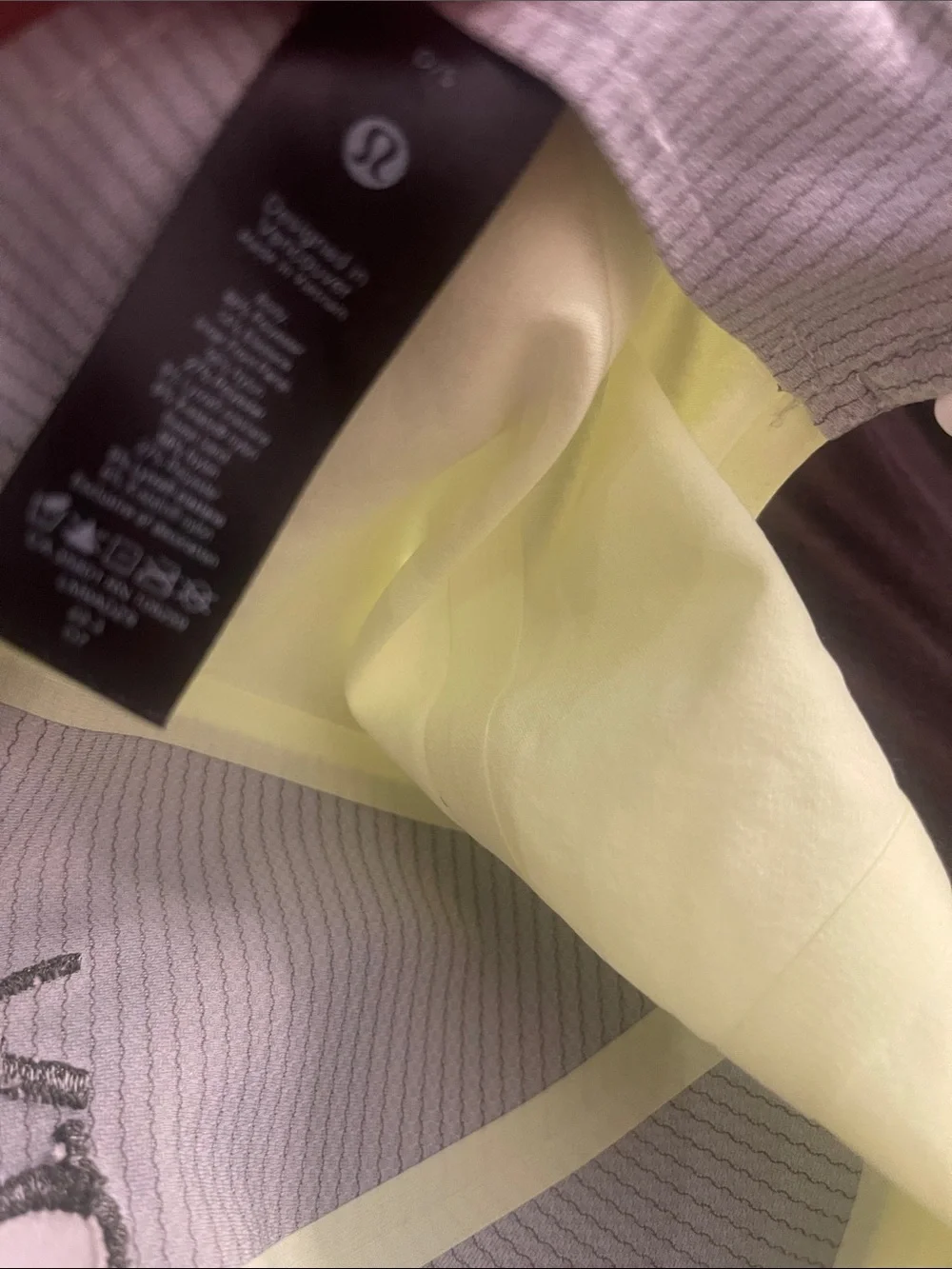 Lululemon cap monogrammed
